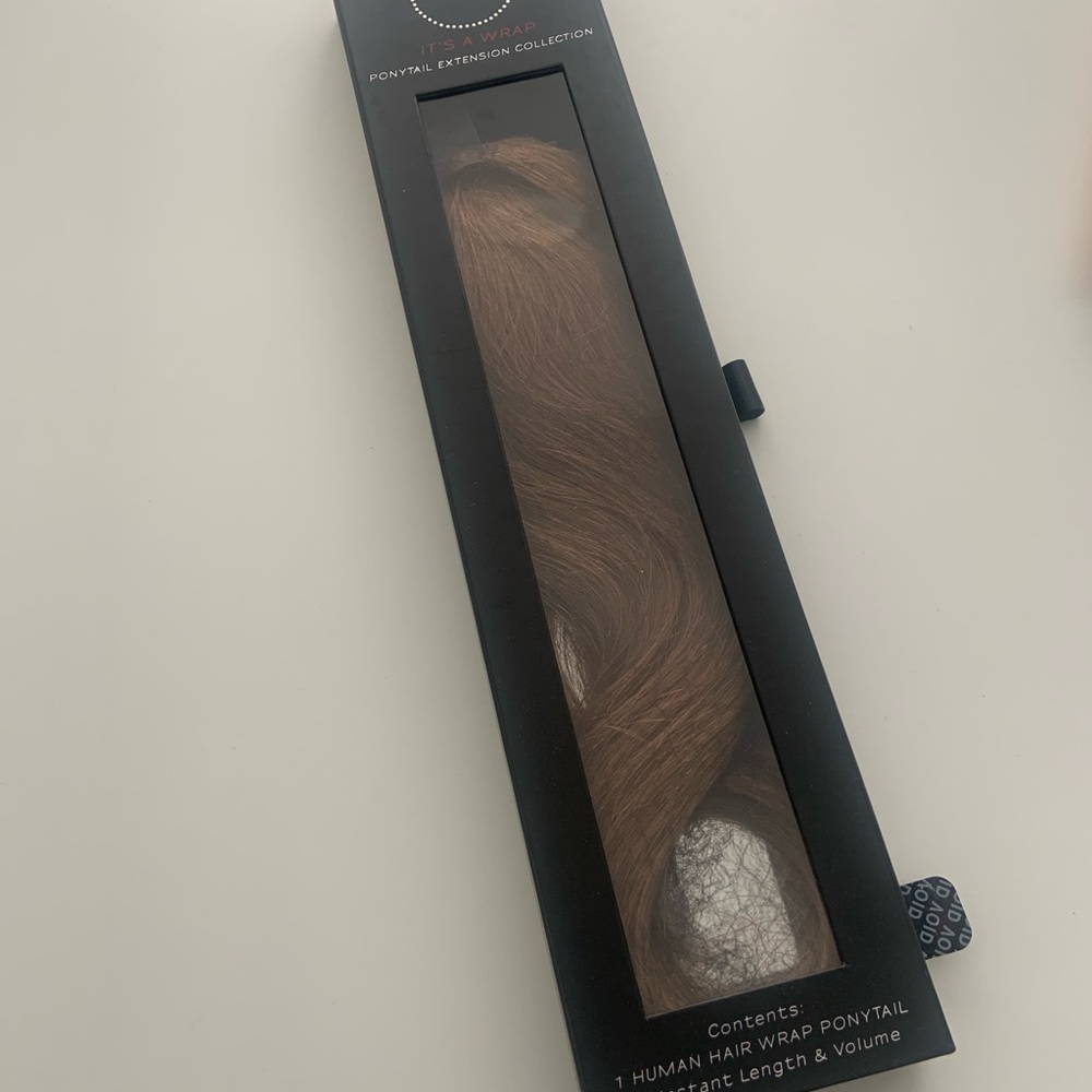 Bellami 16” It’s a Wrap Ponytail Extension Chestnut Brown